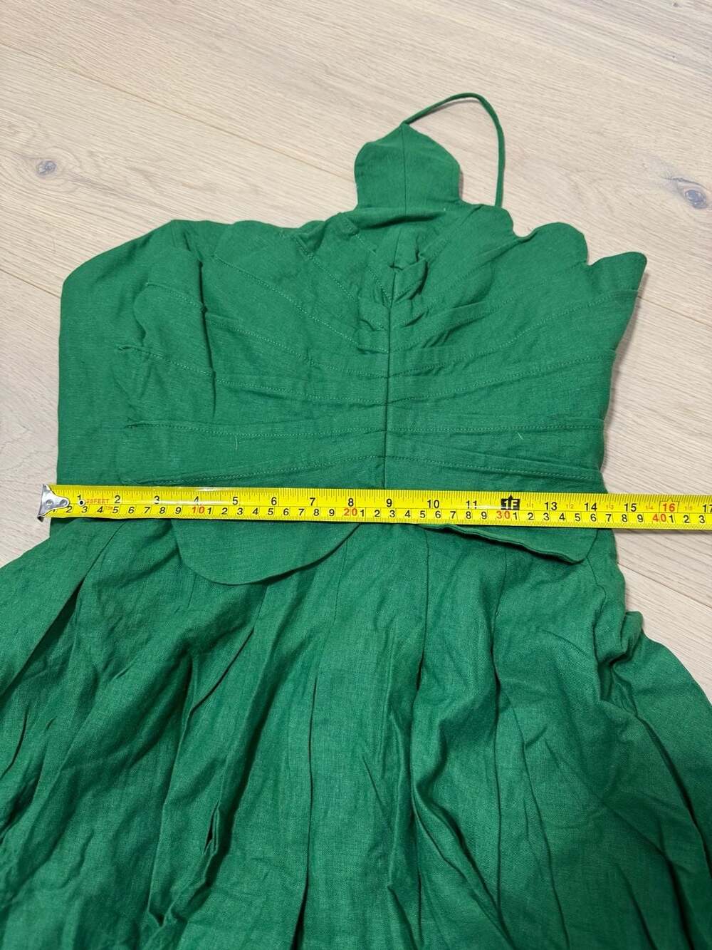 Farm Rio Green One Shoulder Lea Mini Dress Size S - Picture 8 of 16